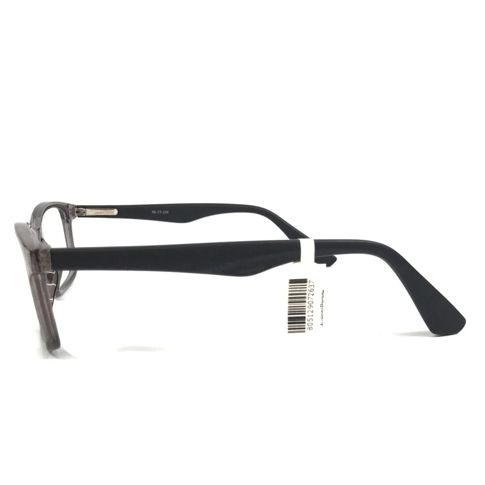 Parade Eyeglasses Frames 1810 GREY/BLACK Rectangle Full Rim 50-17-135